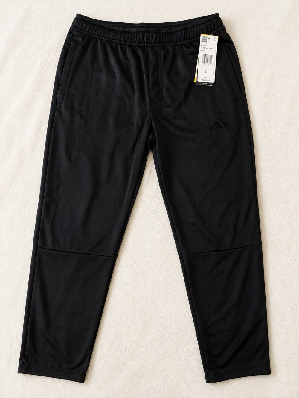 Adidas Men’s Tricot Pants Black Size S NWT Athletic Track Pants